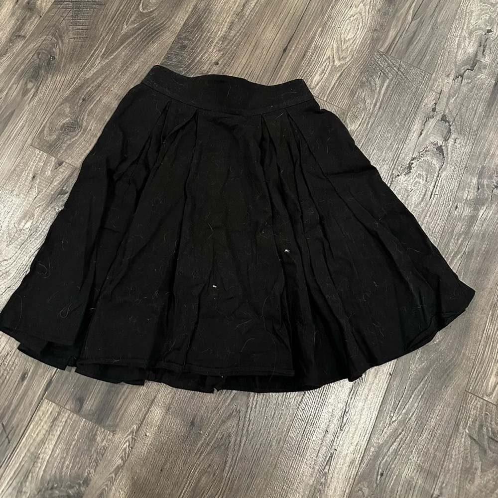 Black June skirt pinup girl clothing  size L - Picture 1 of 3